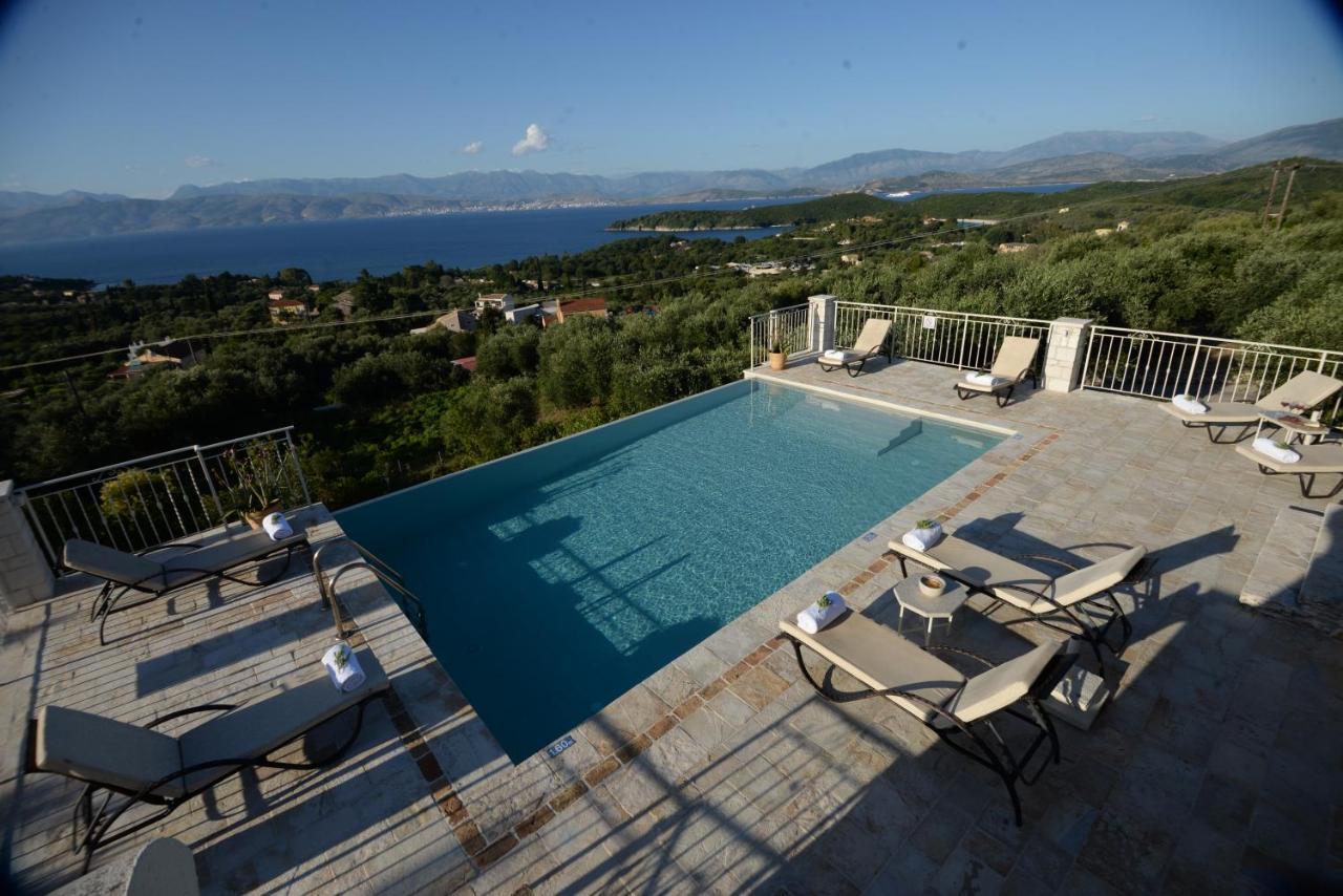 Villa Melanthi Kassiopi Corfu エクステリア 写真