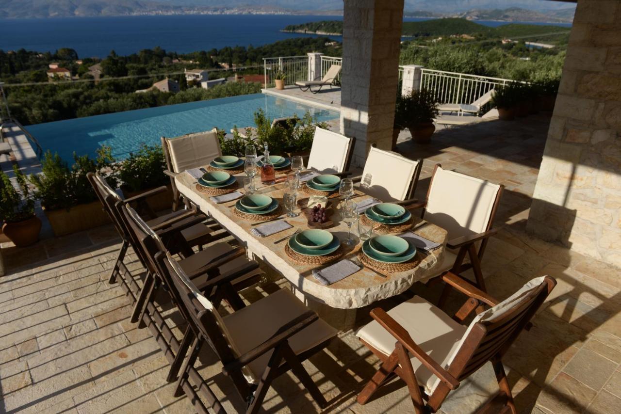 Villa Melanthi Kassiopi Corfu エクステリア 写真